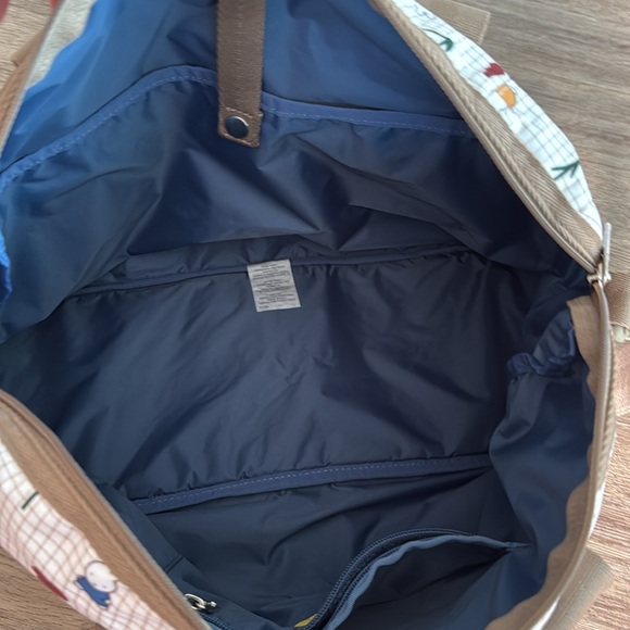 LESPORTSAC X DICK BRUNA MIFFY CROSSBODY SMALL DUFFLE STYLE TOTE BAG! MINT! - Picture 5 of 12